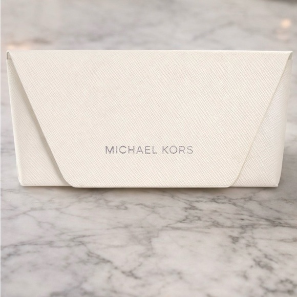 Michael Kors Accessories - Michael Kors White Sunglass Case